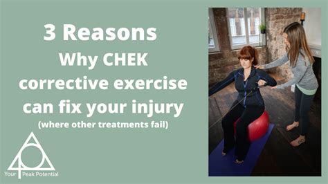 Your Peak Potential - CHEK holistic corrective exercise